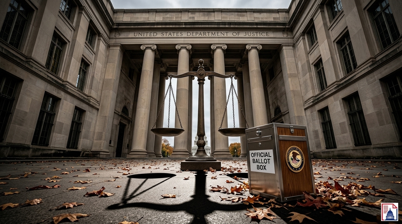 DOJ Calls Conditional Election Certification Danger to Democracy